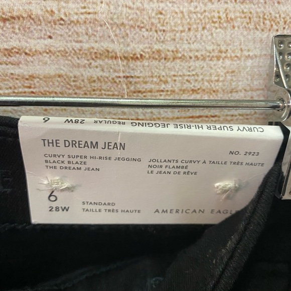 AE curvy super hi-rise Jeggins 6 28w - Picture 4 of 7